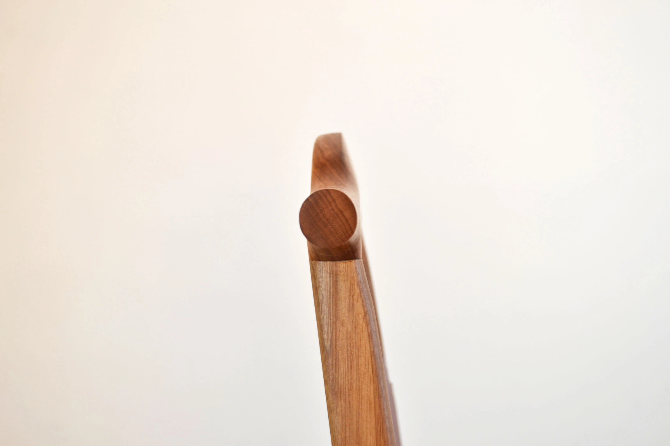 End of the backrest rail
